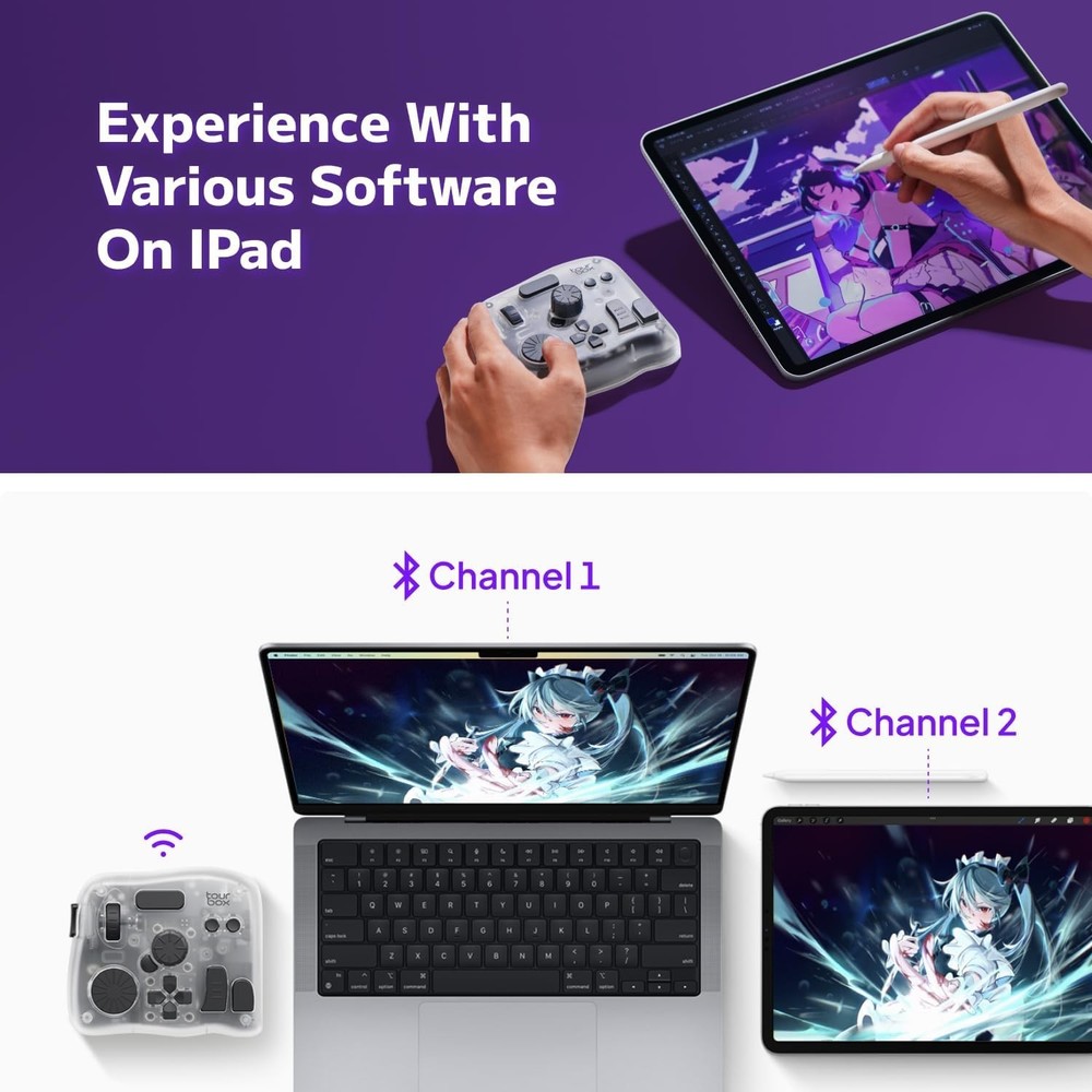 TOURBOX Elite Plus Creative Console