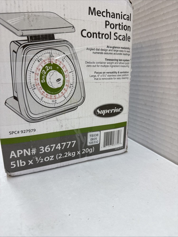 Taylor Precision 5 LB PORTION CONTROL SCALE TS5