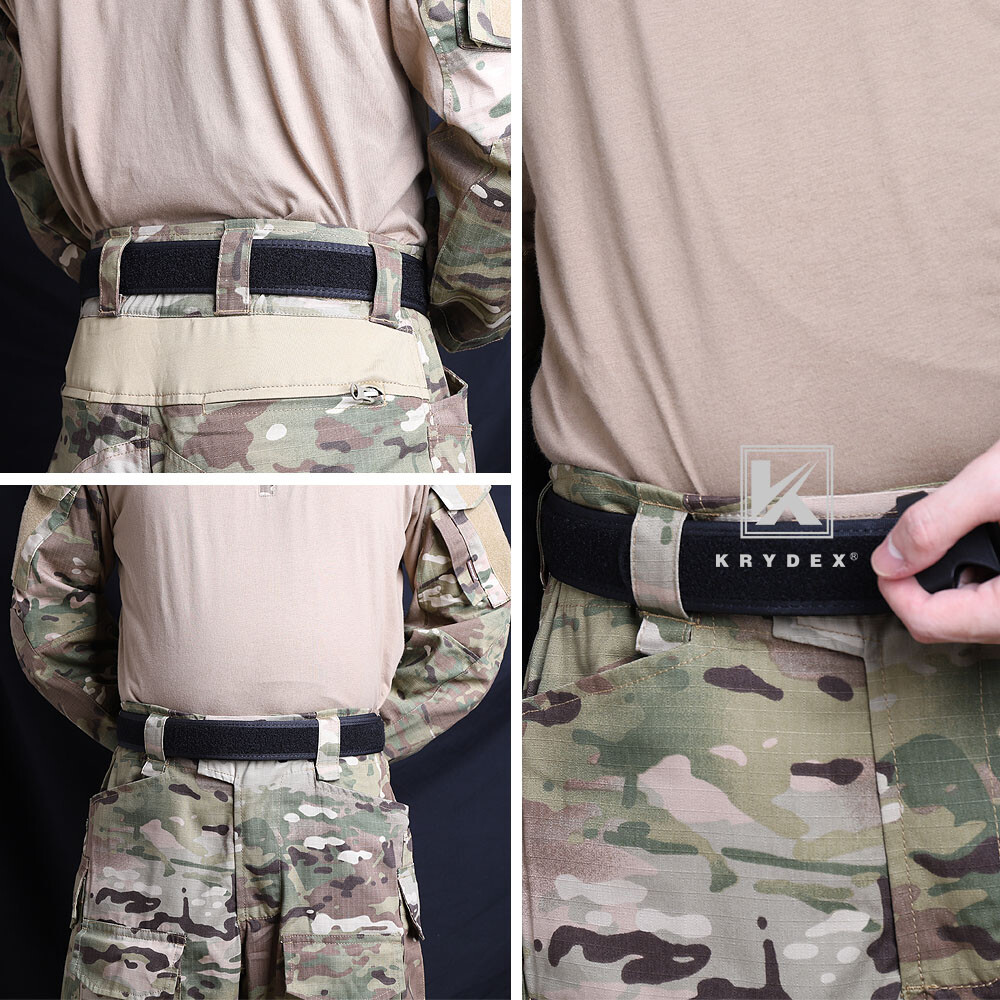 KRYDEX 1.5 inch Loop Liner Inner Belt Tactical EDC Waist Duty Inner Belt Nylon