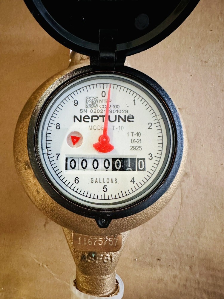 Neptune Water Meter- ED2F22R8G1S2389