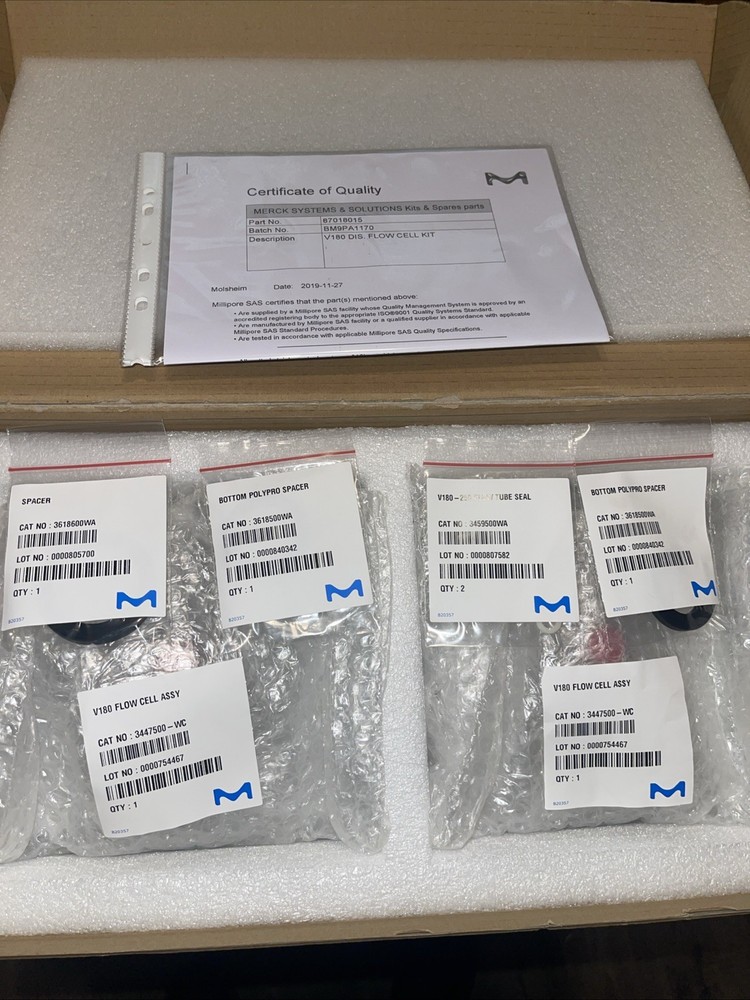 MIllipore 87018015 Flow Cell Kit V180 DIS