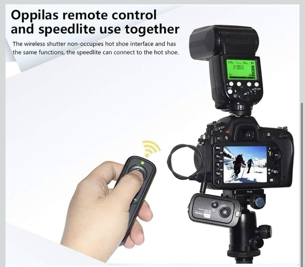 Pixel 2.4GHz Wireless Remote Shutter Release UC1 for Olympus RM-UC1 E-M1 E-M5