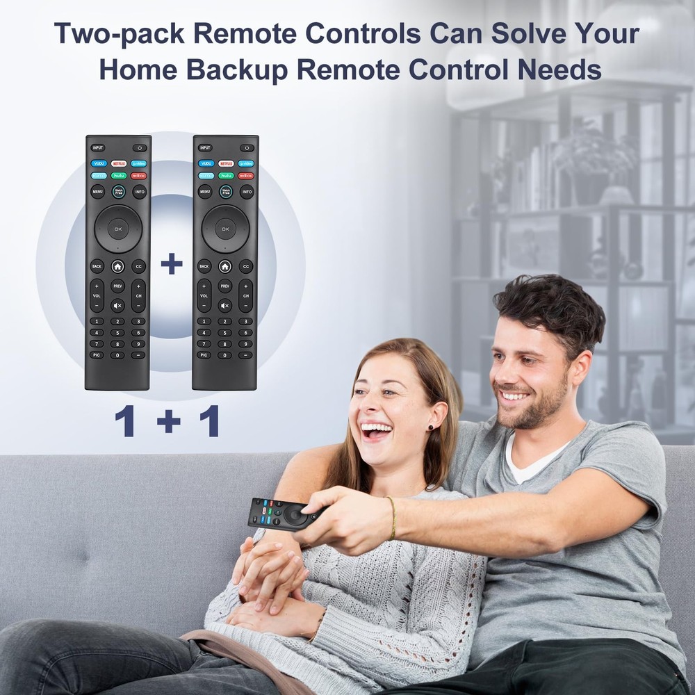 for VIZIO Smart TV Remote Replacement, Universal Remote-2PS