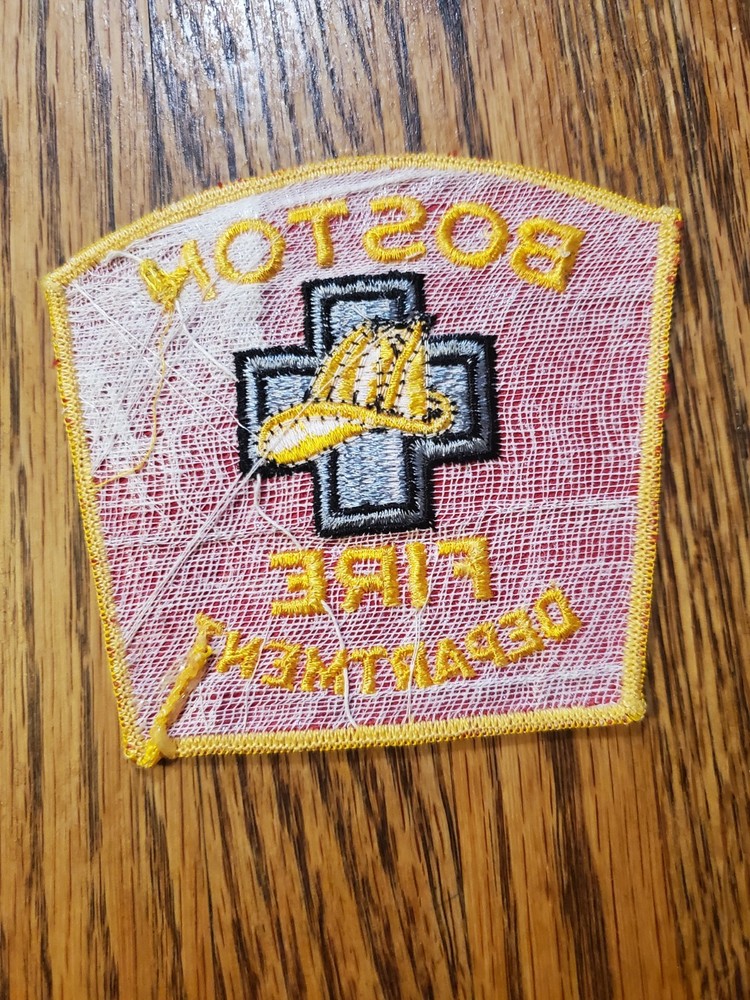 Vintage Boston Fire Department Patch
