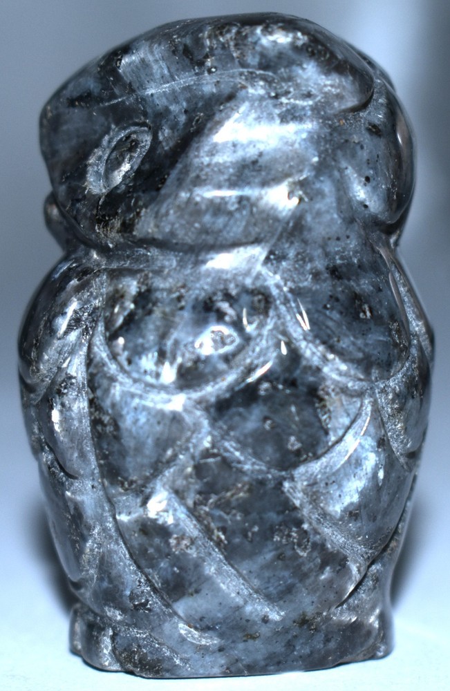 Pretty Labradorite Owl 2"/108 Grams