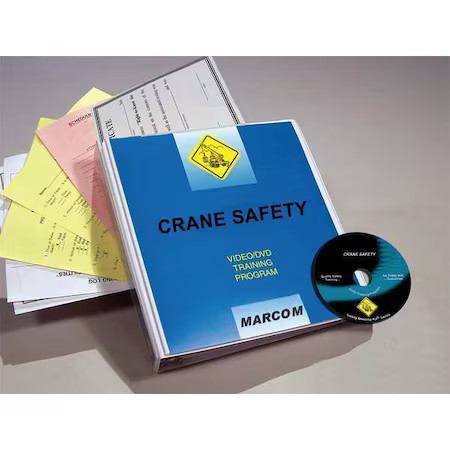 MARCOM V0001229SM DVD Training Program, Crane Safety, 18min.