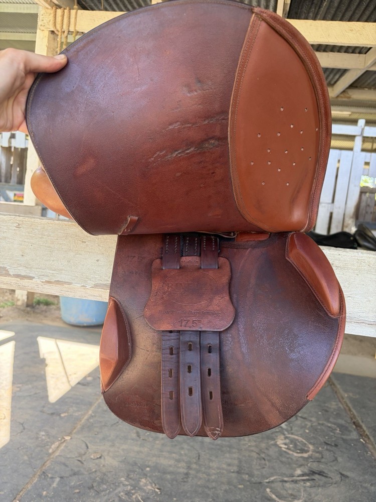 HDR Rivella Deep Jumping saddle, 17.5"
