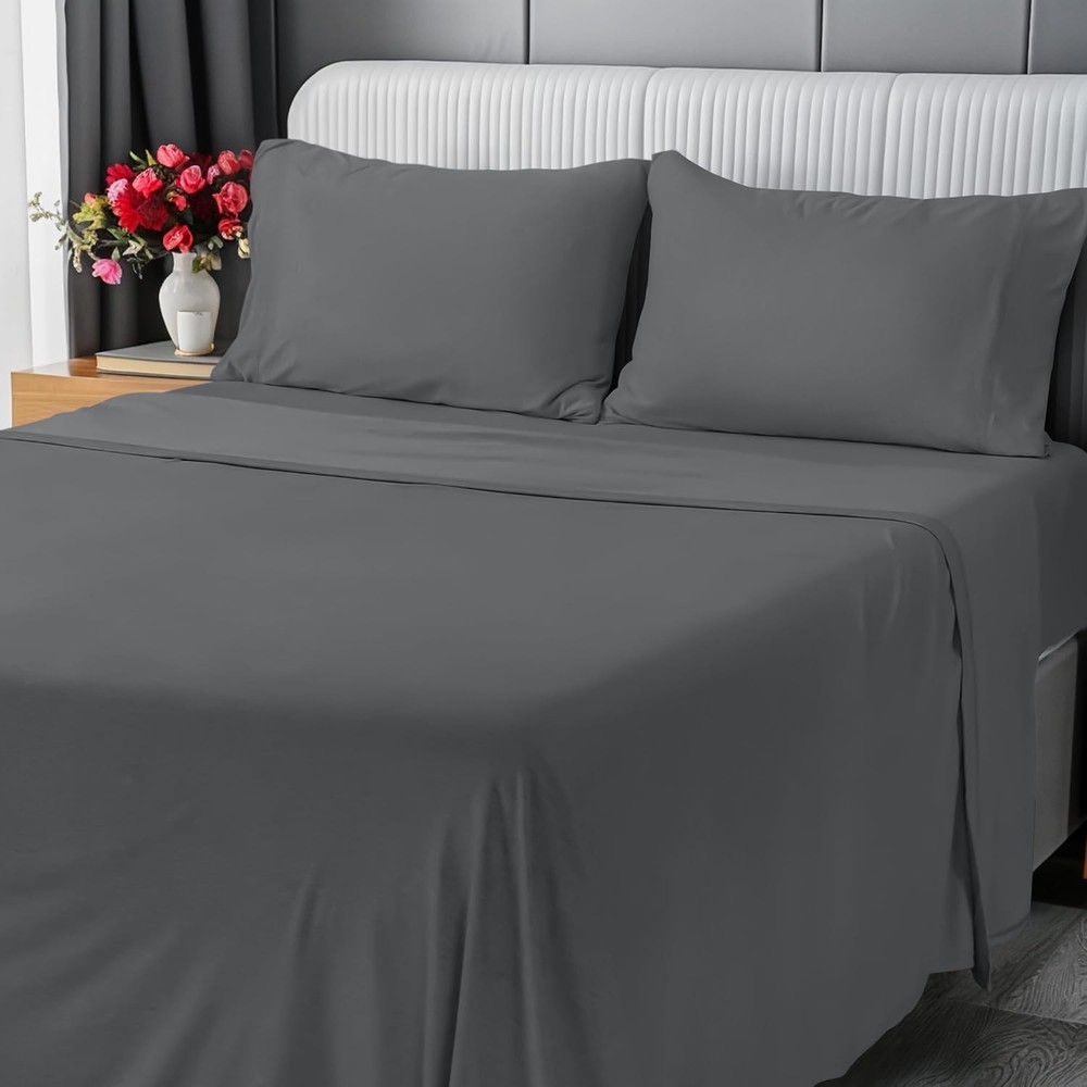 Complete Bedding Set - Knit Sheet Set (4-Piece)