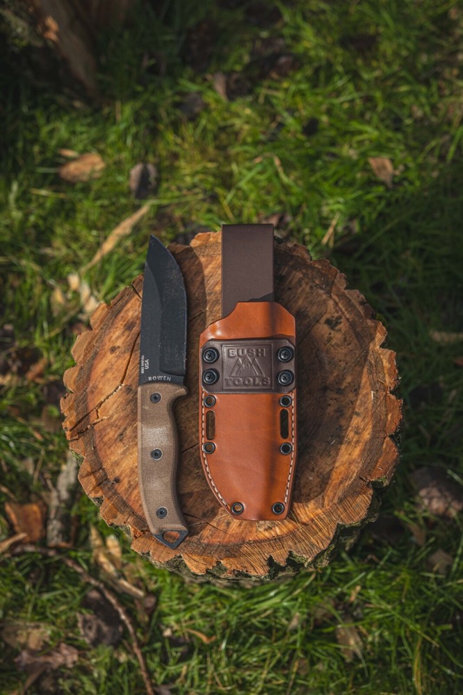 esee 5 sheath : hybrid kydex leather