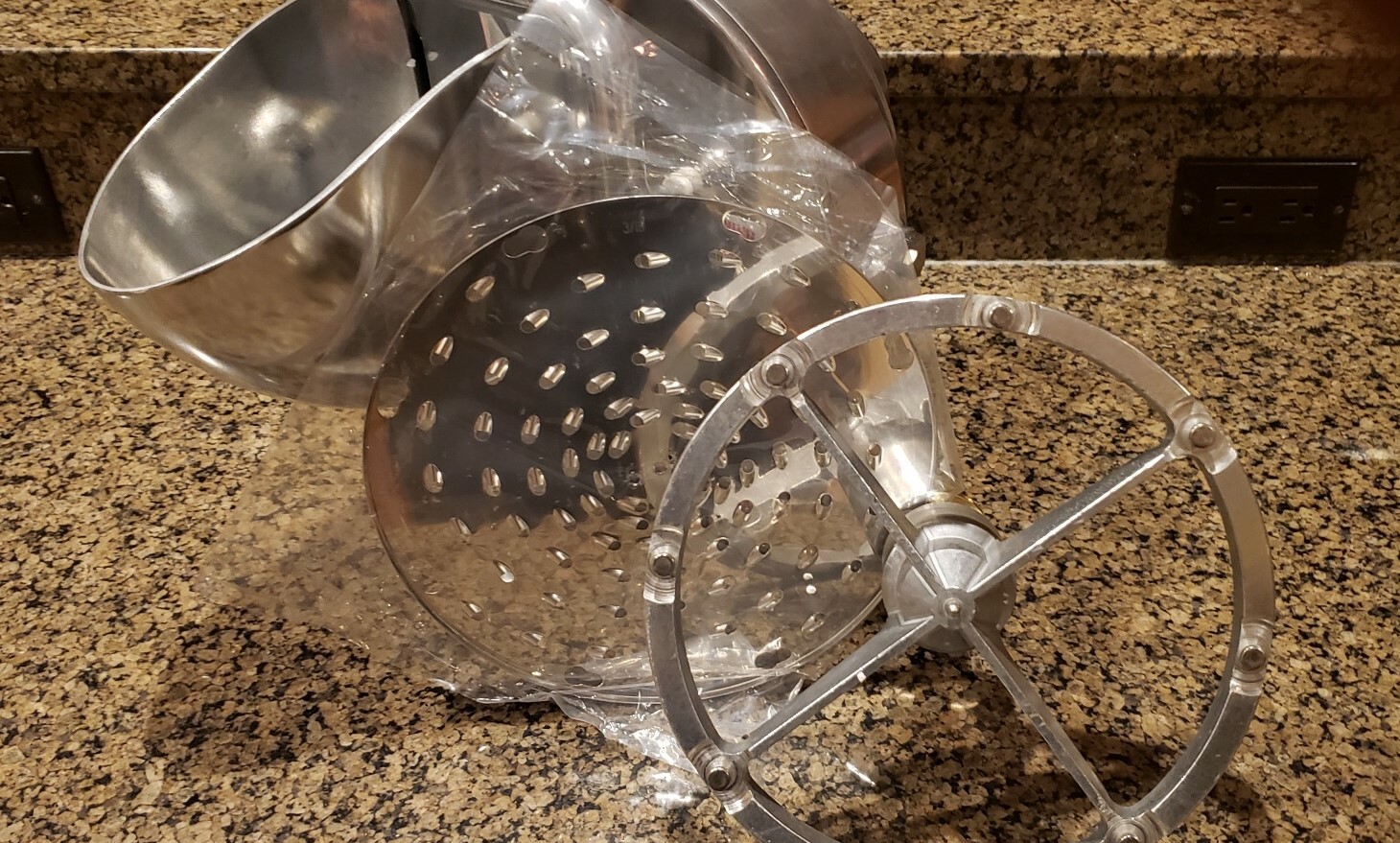 Grater Shredder pelican Head #12 drive for Hobart Mixer INCLUDES cheese disc