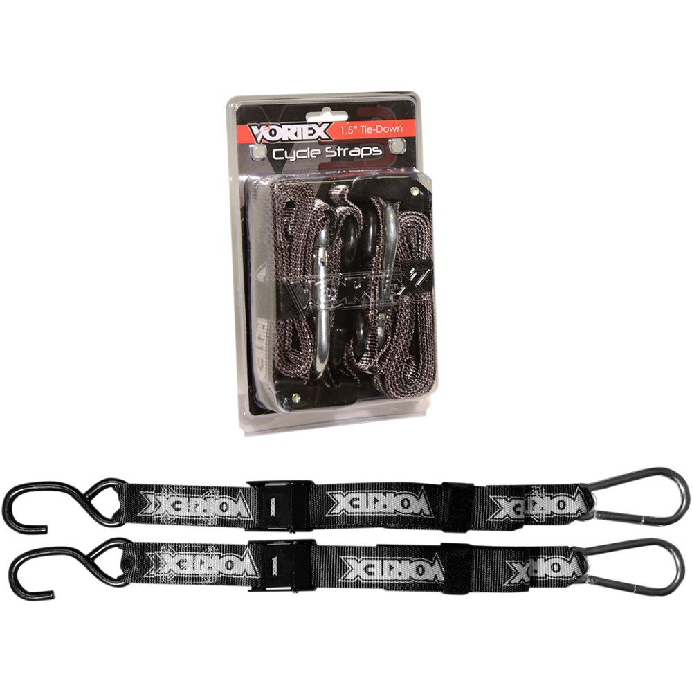 Vortex 1.5" Black Tie Downs (TD122)