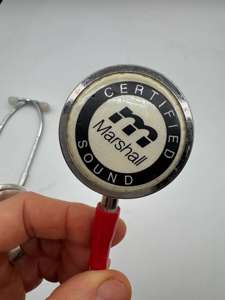 Marshall Medical Red Stethoscope Model Unknown 31” Long