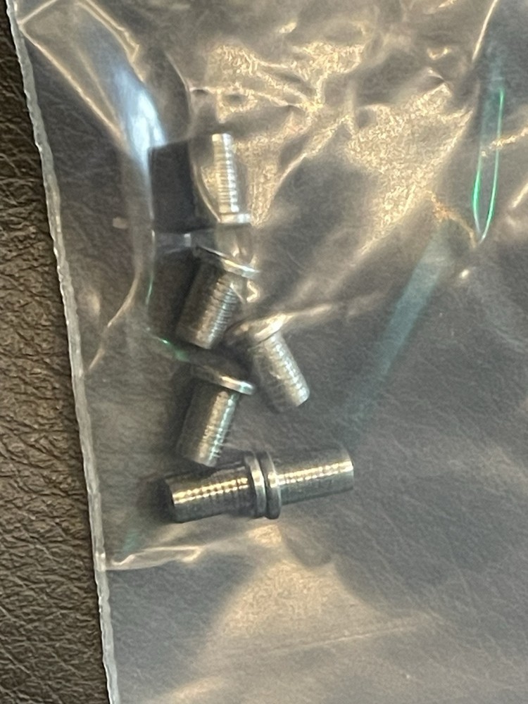 Tisonix USA Pure Titanium String Ferrules For Guitar