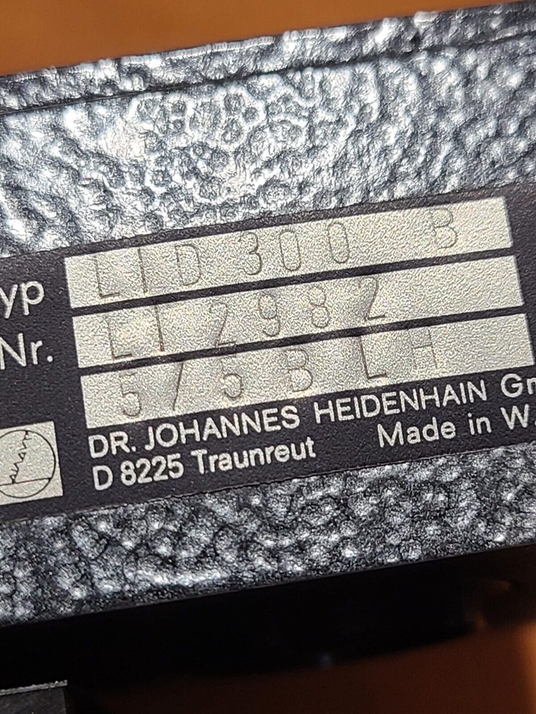 Heidenhain Linear Scale Measuring Optical Encoder LID 300 B LI 2982