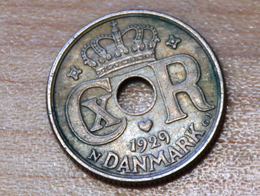 1929 Denmark 10 Ore