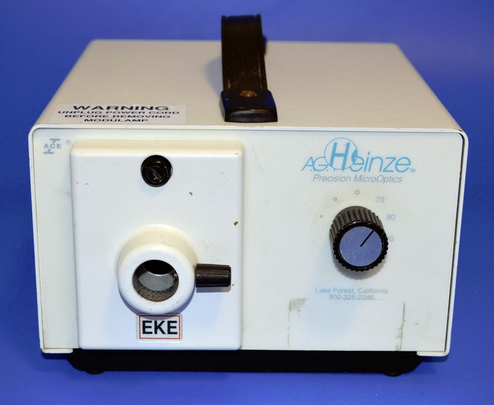 Schott-Fostec AG Heinze Ace Fiber-Optic Light Source / No Bulb