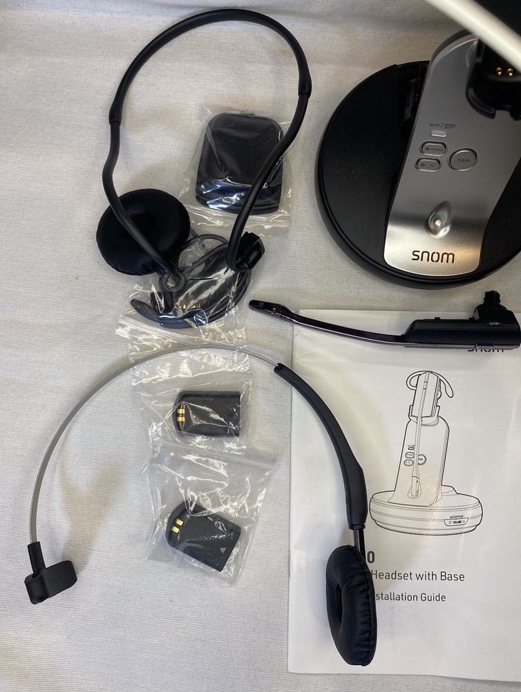 A170 Wireless DECT Headset for Snom Phones