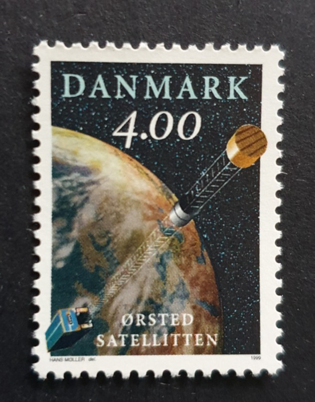 1999 DENMARK DANMARK ORSTED SATELLITE SPACE VF MNH