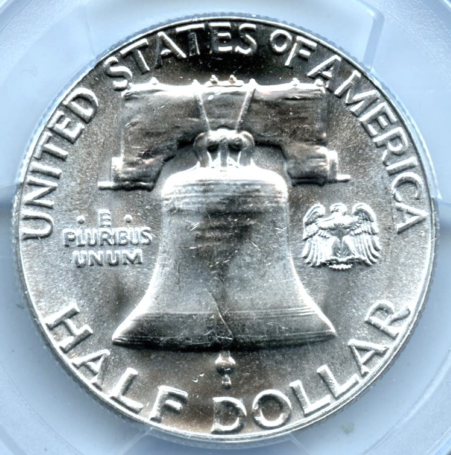 1959 Franklin Half Dollar, PCGS MS65