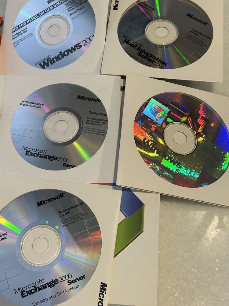 Microsoft Studio.net 2002 Enterprise Developer Full Retail Complete