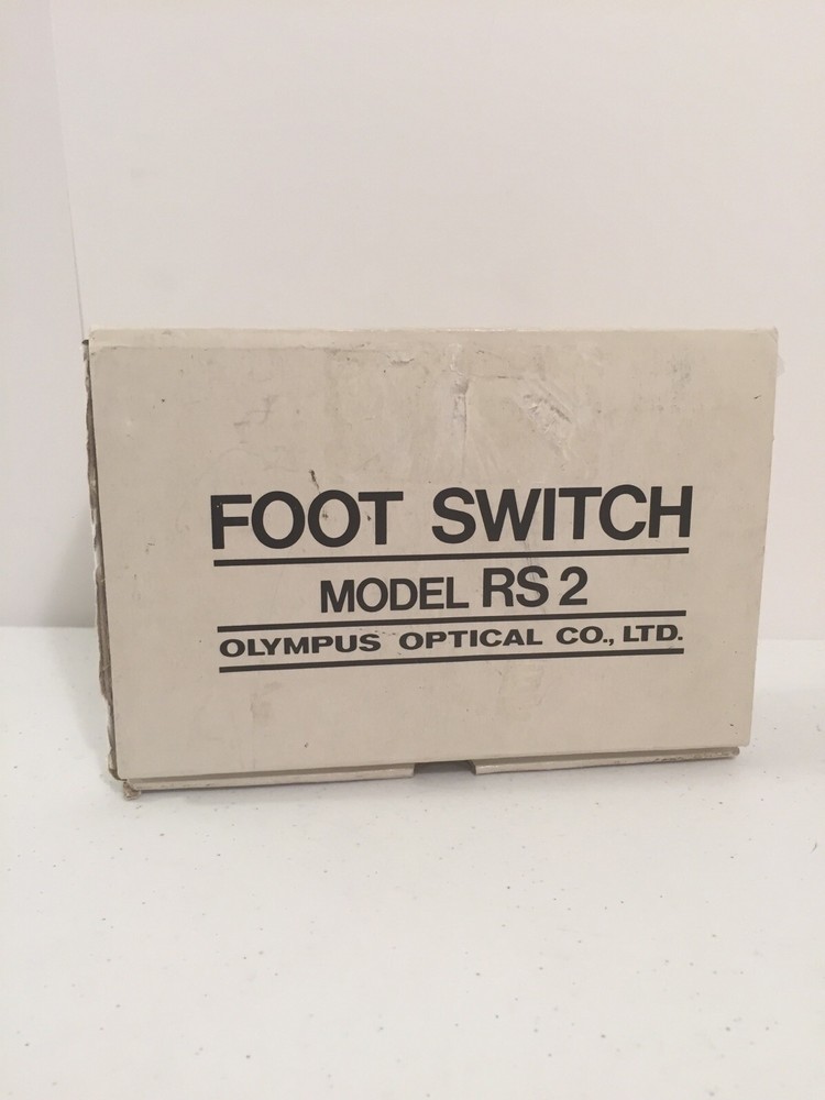 Olympus Optical Pearlcorder RS2 Foot Switch Pedal for Transcriber