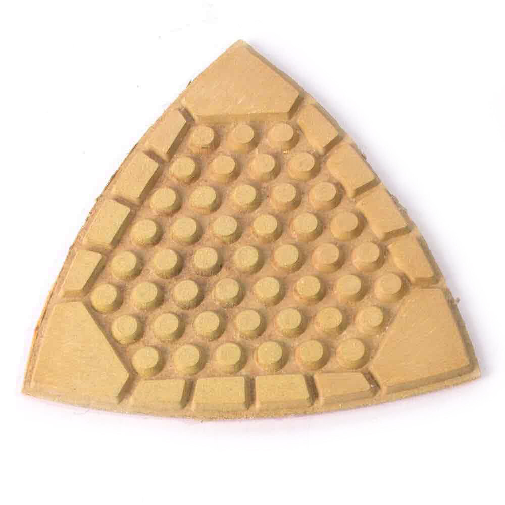 Specialty Diamond BRTTD100 100 Grit Diamond Triangular Dry Pad