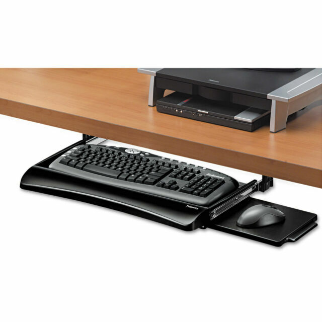 Fellowes Office Suites Underdesk Black Keyboard Drawer