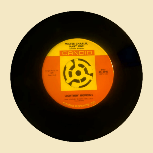 45 RPM 7" Record Easy Snap-In Insert Yellow Plastic Adapter (1)