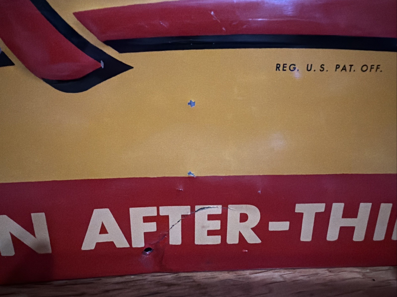 Original 1951 Squirt Soda Advertising Sign