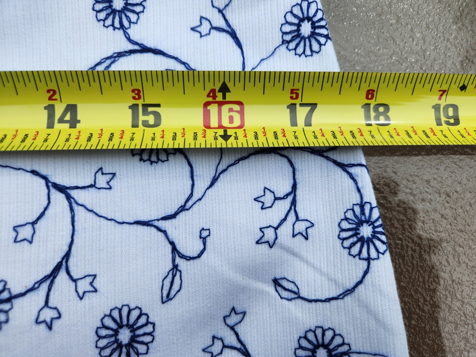 POLLY FLINDERS DRESS Sleevless White/Blue + matching Ponytail Band Girl's 10 NEW