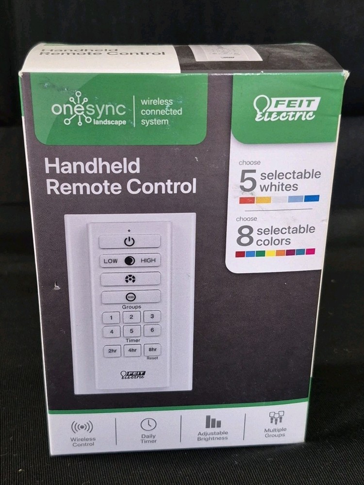 Feit Electric SYNC/REMOTE OneSync Landscape Handheld Remote Control White New