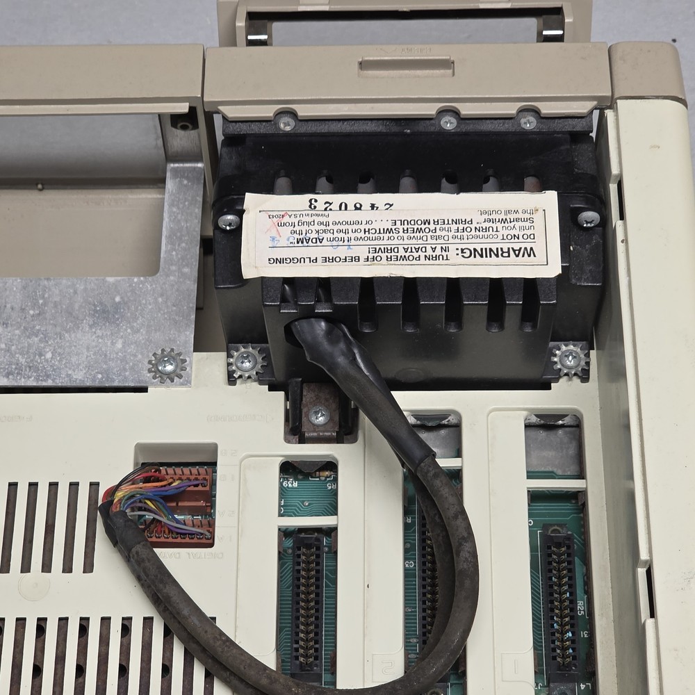 Coleco ADAM 2404CPU Computer System Memory Console Untested As-Is Rust