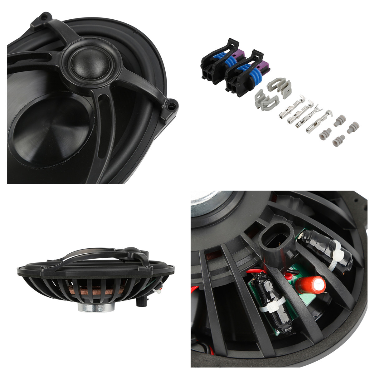 5"x7" Saddlebag Lid Speakers Fit For Harley Davidson CVO Touring Glide 1994-2024