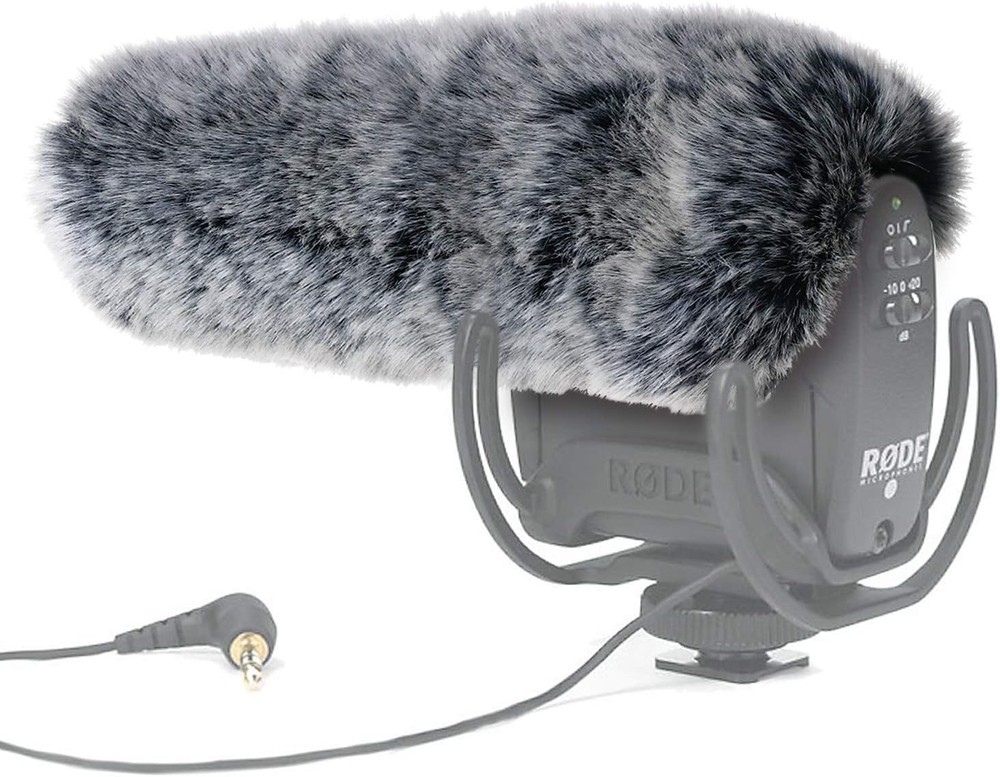 Rode Deadcat Mic Windshield Fur Filter for Rode VideoMic Go Camera Microphone US
