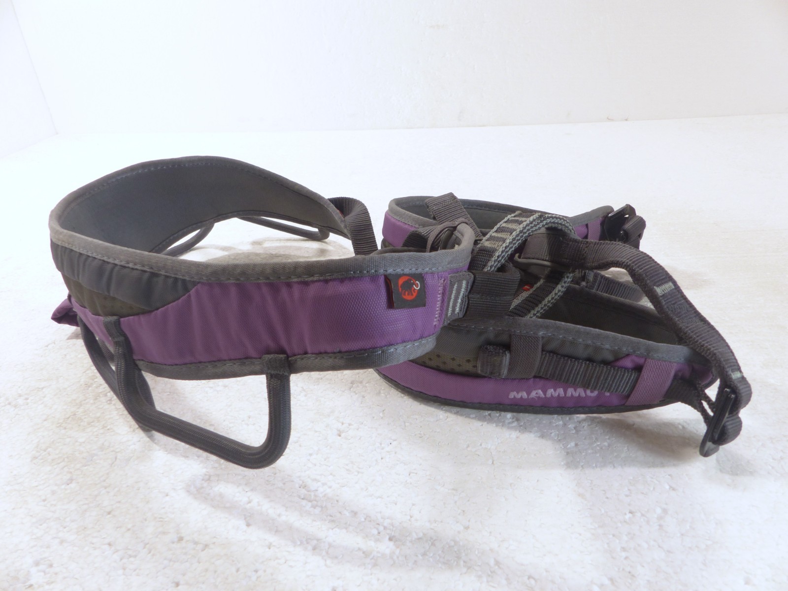 Women's Mammut OPHIR 3 Slide Type C Purple & Gray Rock Climbing Harness Size S
