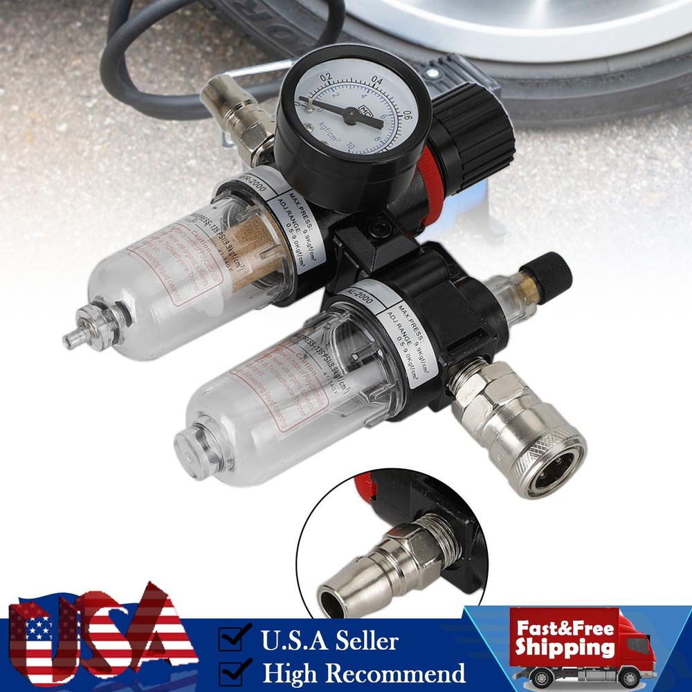 AFC2000 Air Compressor Filter Tool Reduce Valve Regulator Oil Water Separator