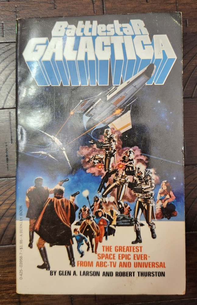 Battlestar Galactica Paperback Book 1978