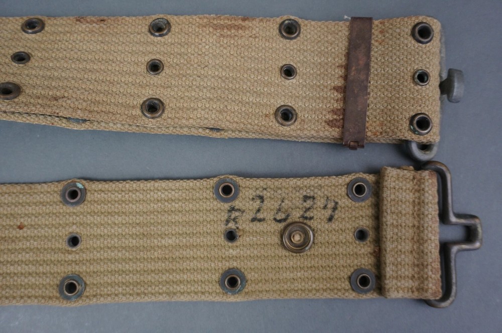 Original US WWII M1936 Web Belt #3