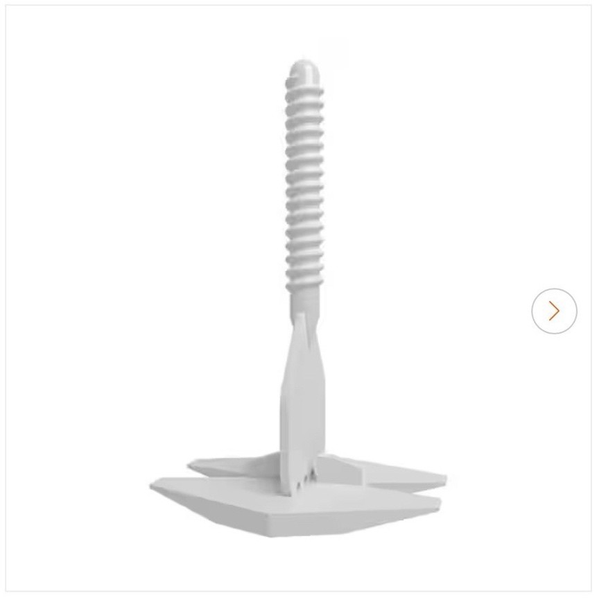 QEP LASH360 Tile Leveling 4-Corner Stems Plastic White 1/16 in 100-Pack 99737