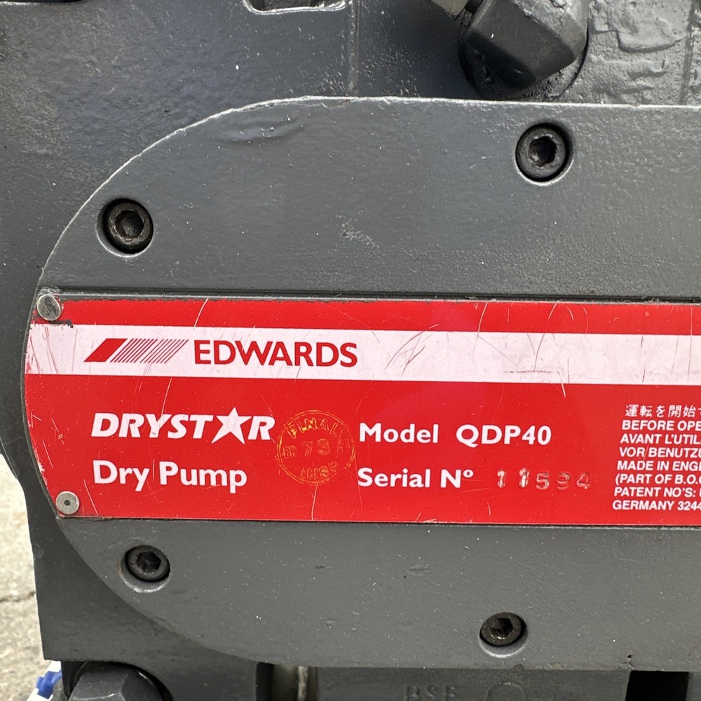 Edwards QDP40 Dry Pump