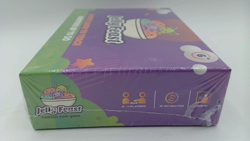 Jelly Feast Addition Up To 50 MATH Interactive Game Cards