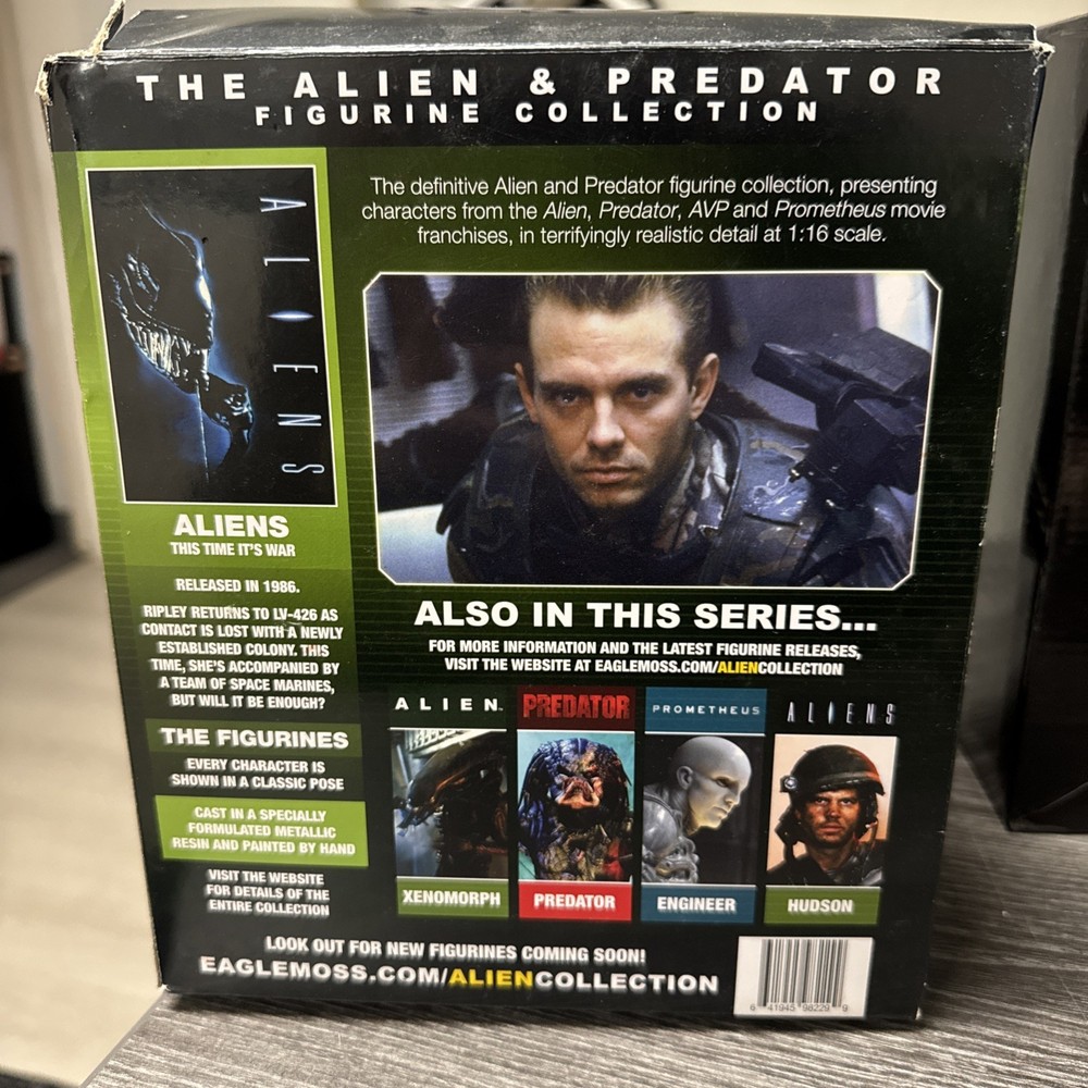 2016 Eaglemoss Alien & Predator Figurine Collection Corporal Hicks