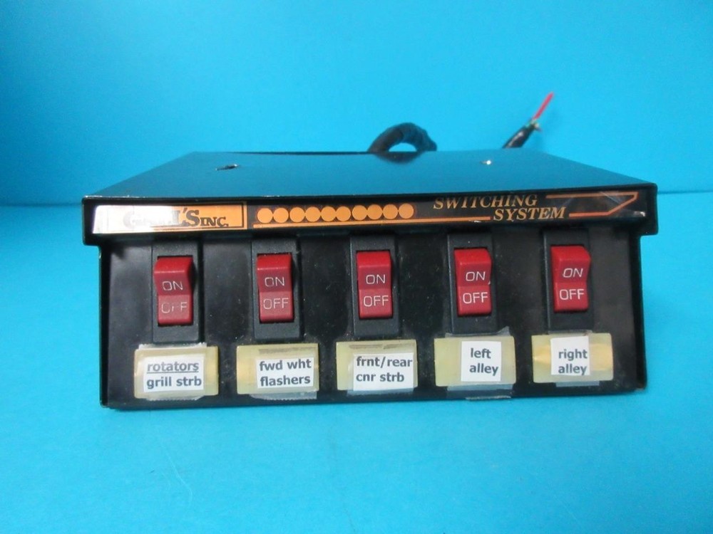 Gall's Inc 5 Function Switch Panel Switching System
