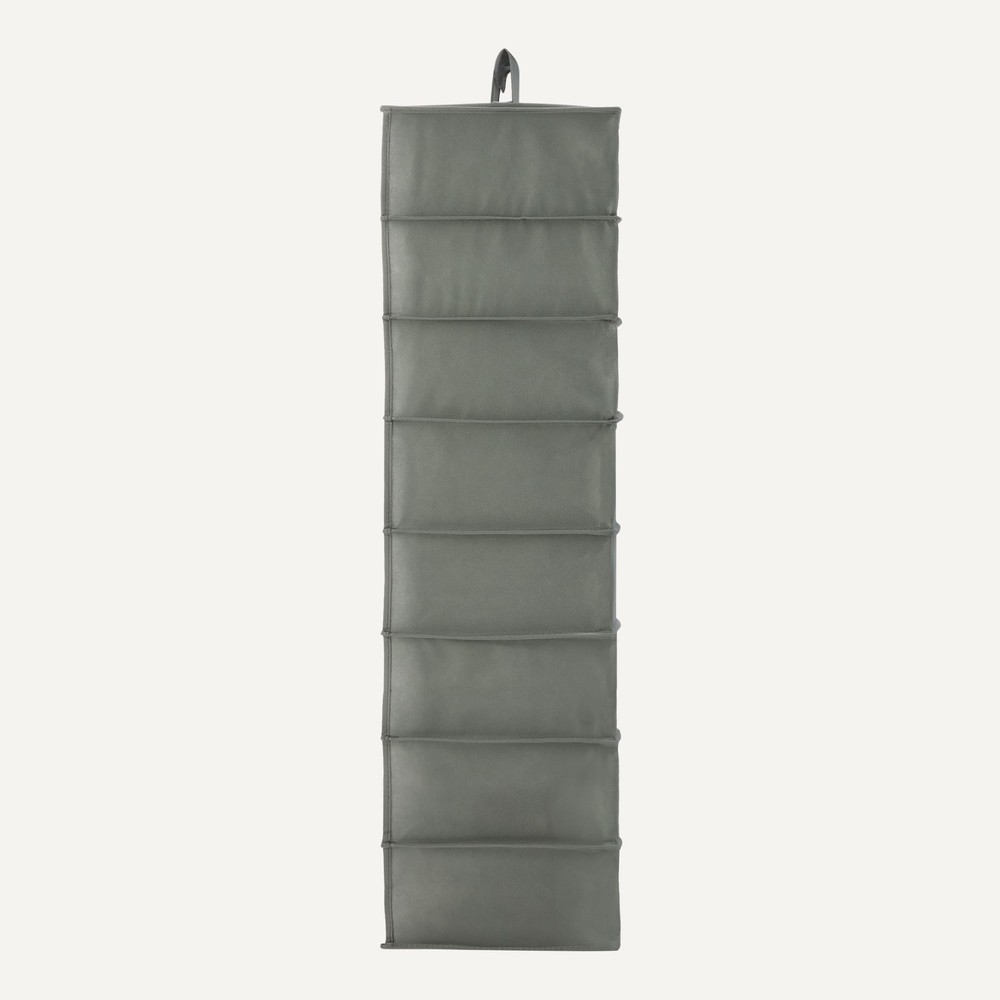 Amazon Basics 8-Tier Hanging Shoe Organizer Grey