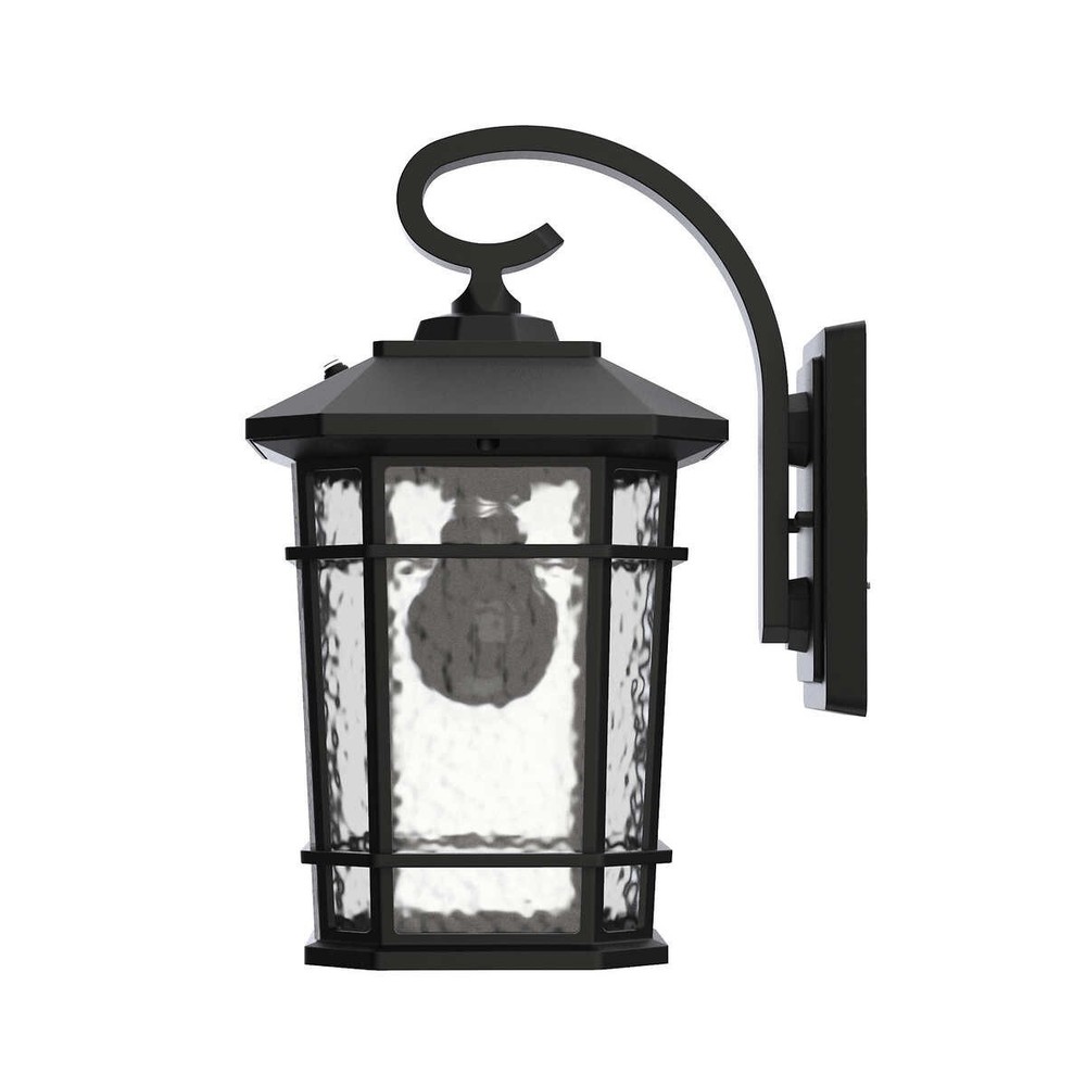 Koda 800 Lumen LED Wall Lantern with Automatic Dusk-to-Dawn Light Sensor