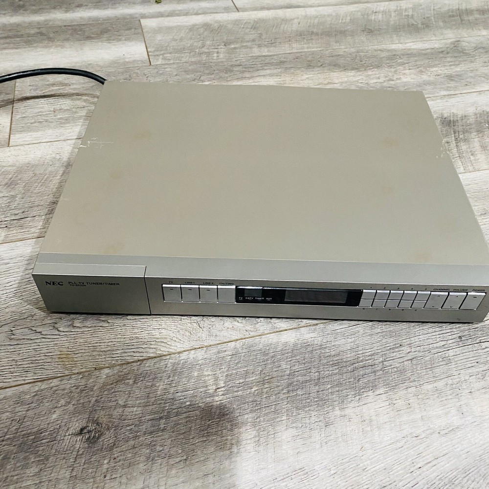NEC PLL TV Tuner / Timer TU-831EN Untested Vtg