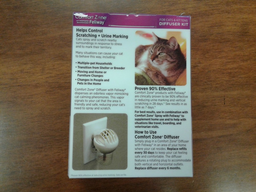 NEW comfort Zone diffuser kit for cats and kittens