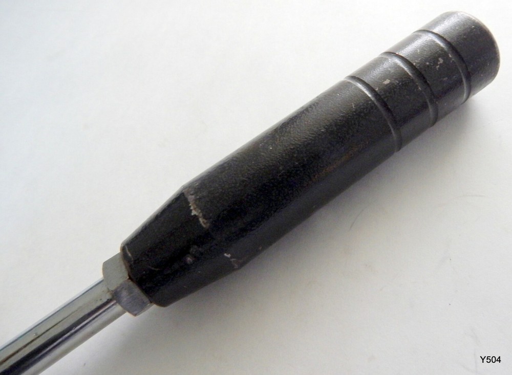 Black Machine Hand Crank 1/2-20 Thread