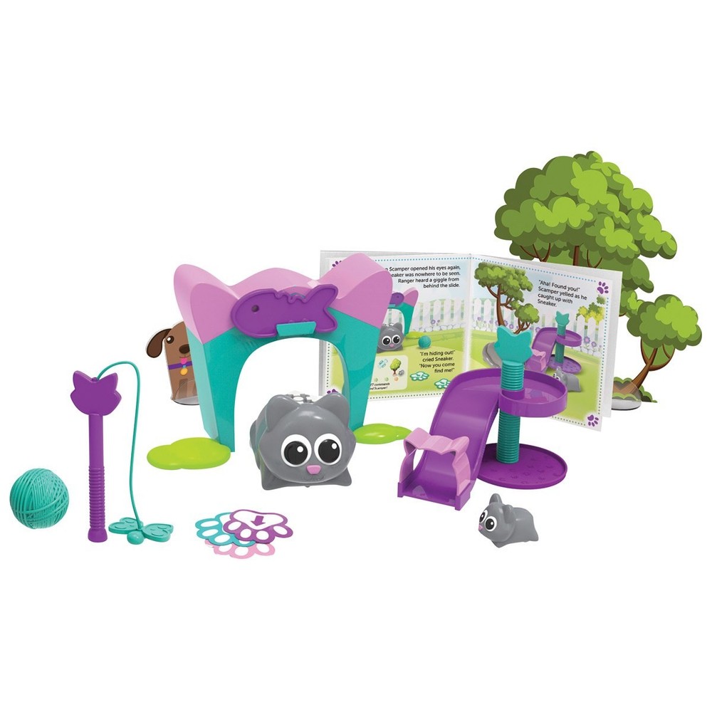 Learning Resources Coding Critters - Scamper & Sneaker - 22 Pieces