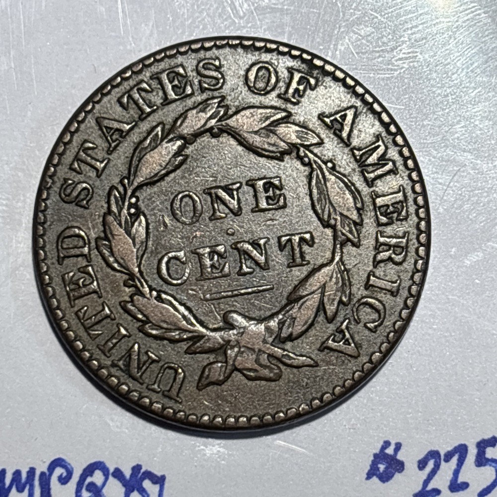 1831 1c N-12 Matron Head Large Cent